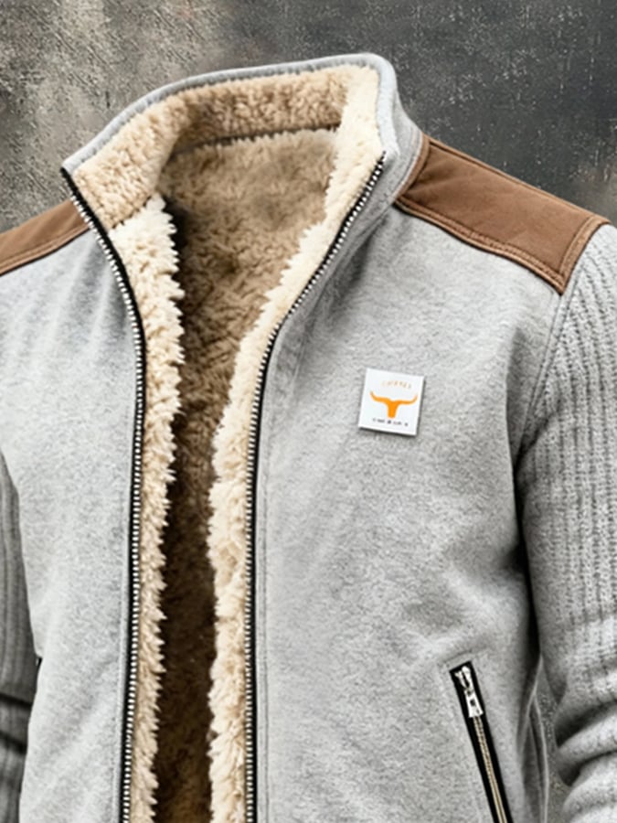 Oscar - Vinterjakke med lynlås