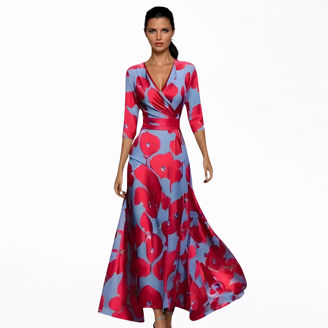 Emilia | Maxi Dress with Elegant Floral Print