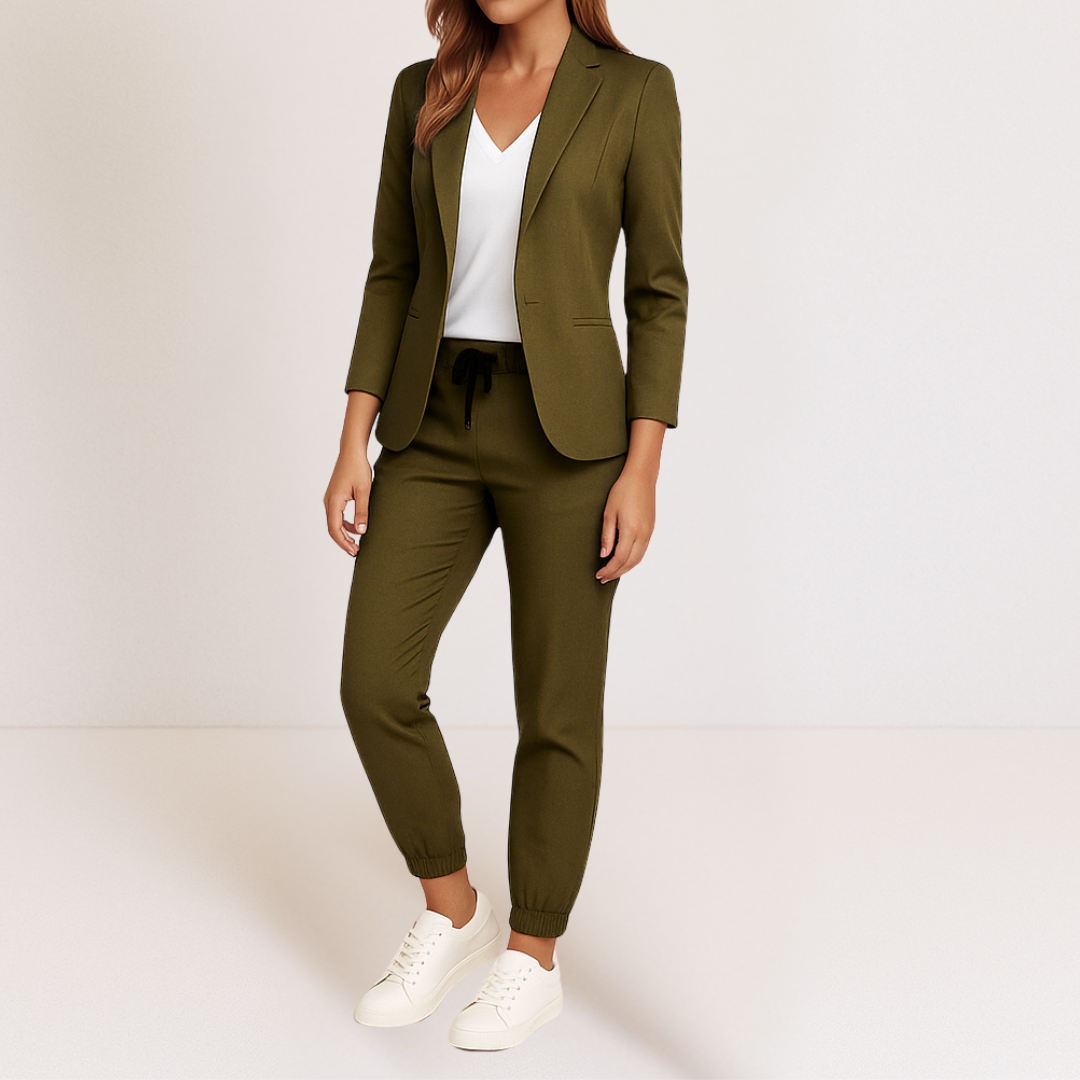 Elara - Kvindeligt To-Delt Outfit