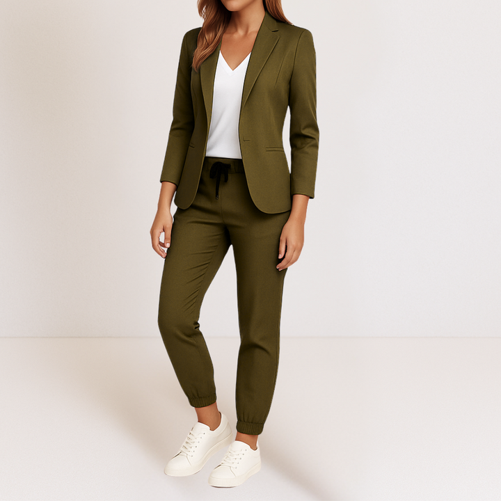 Elara - Kvindeligt To-Delt Outfit