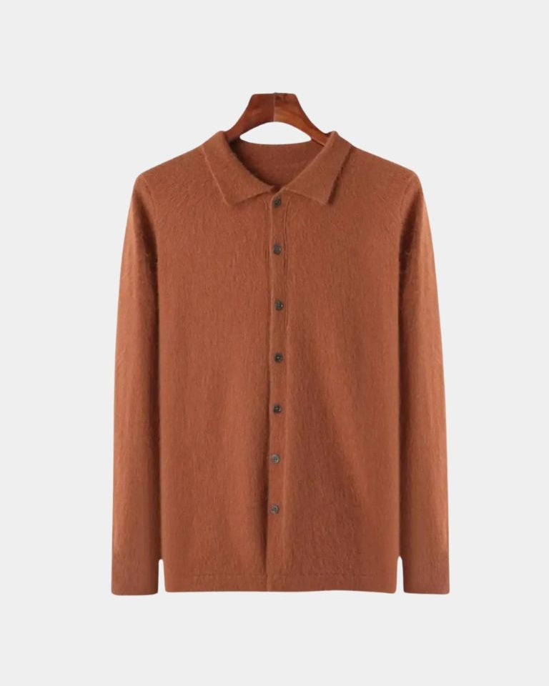 Adam™ Cardigan Polo Sweater