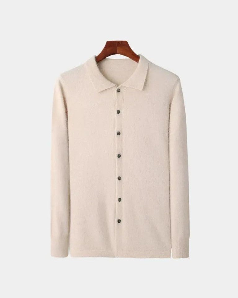Adam™ Cardigan Polo Sweater