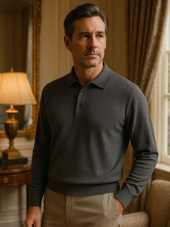 Adrian™ | Polo Shirt with Buttons