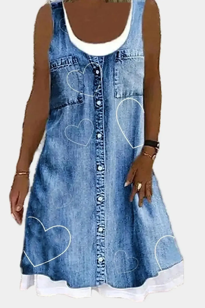 Agnes | Denim Dress