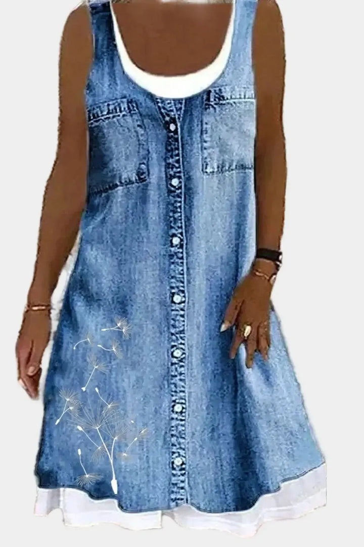 Agnes | Denim Dress