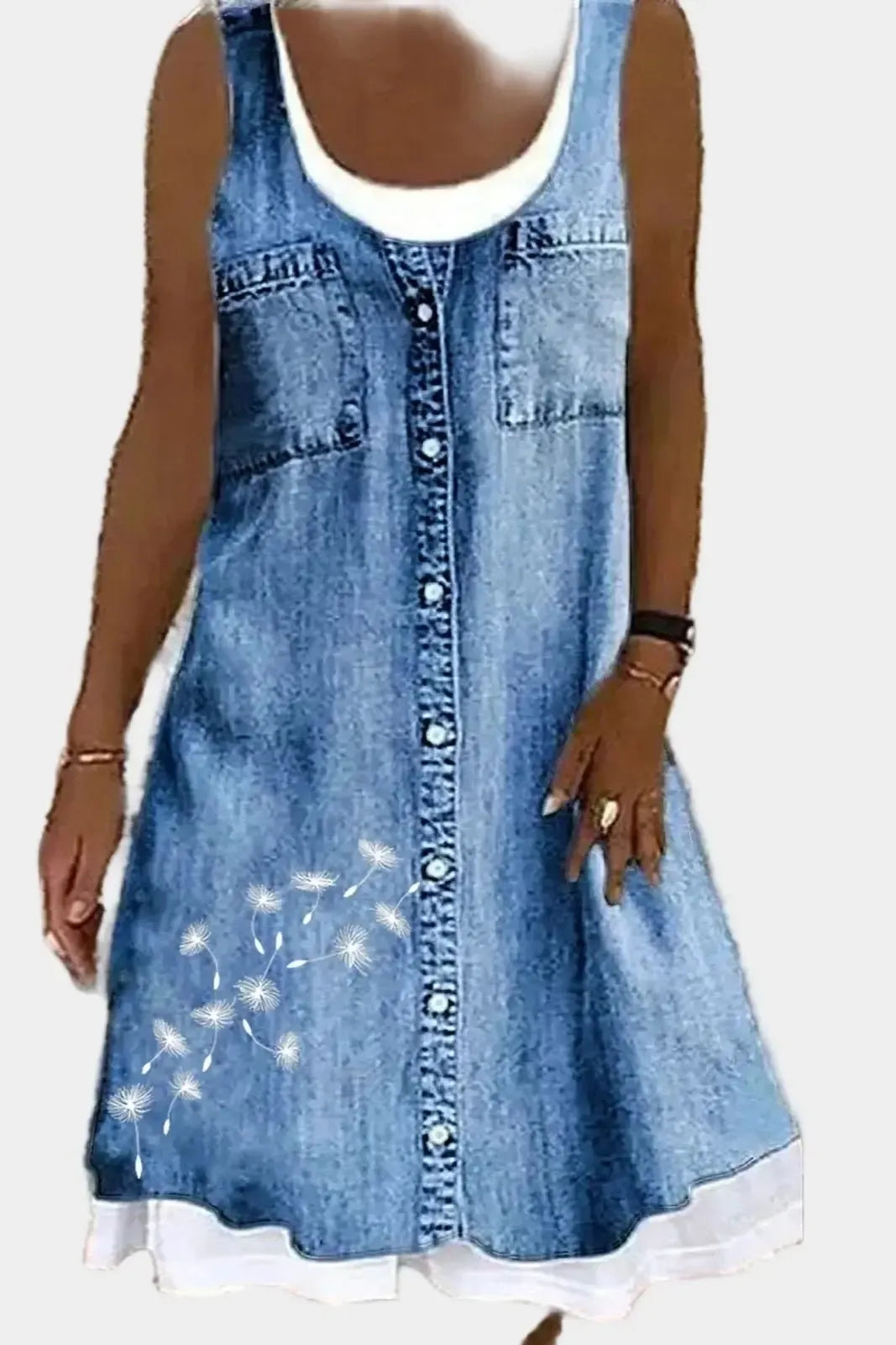 Agnes | Denim Dress