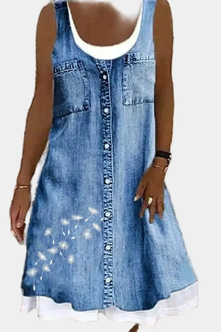 Agnes | Denim Dress