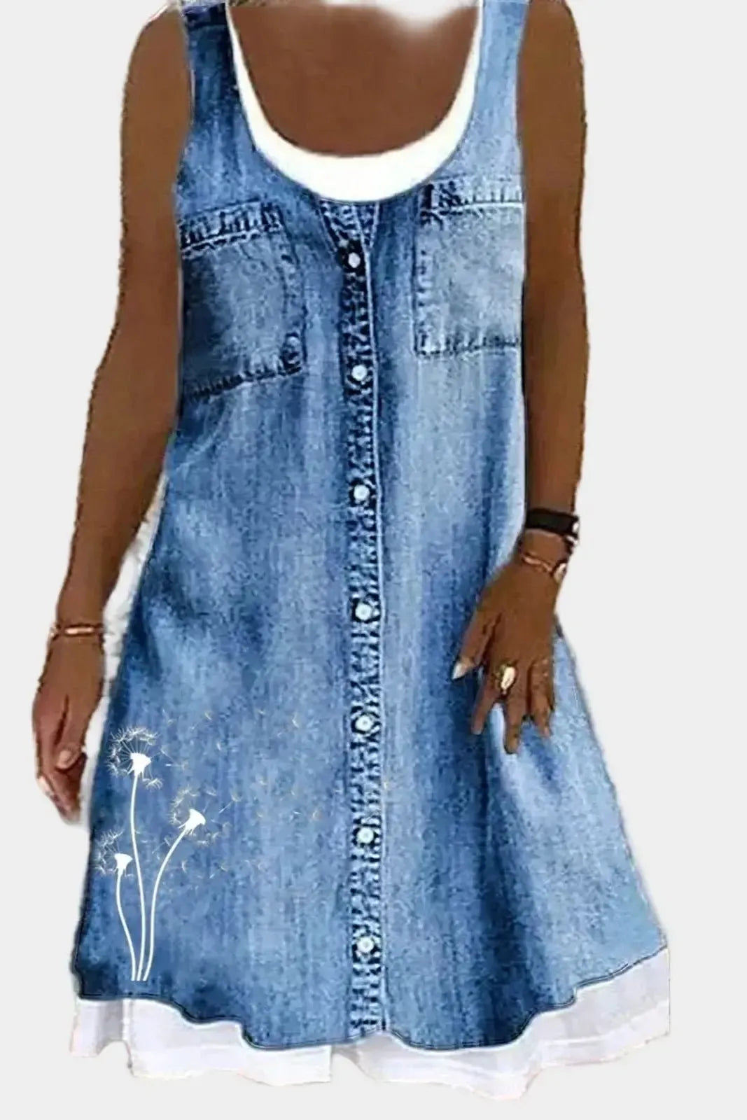 Agnes | Denim Dress