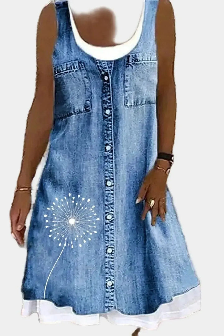 Agnes | Denim Dress