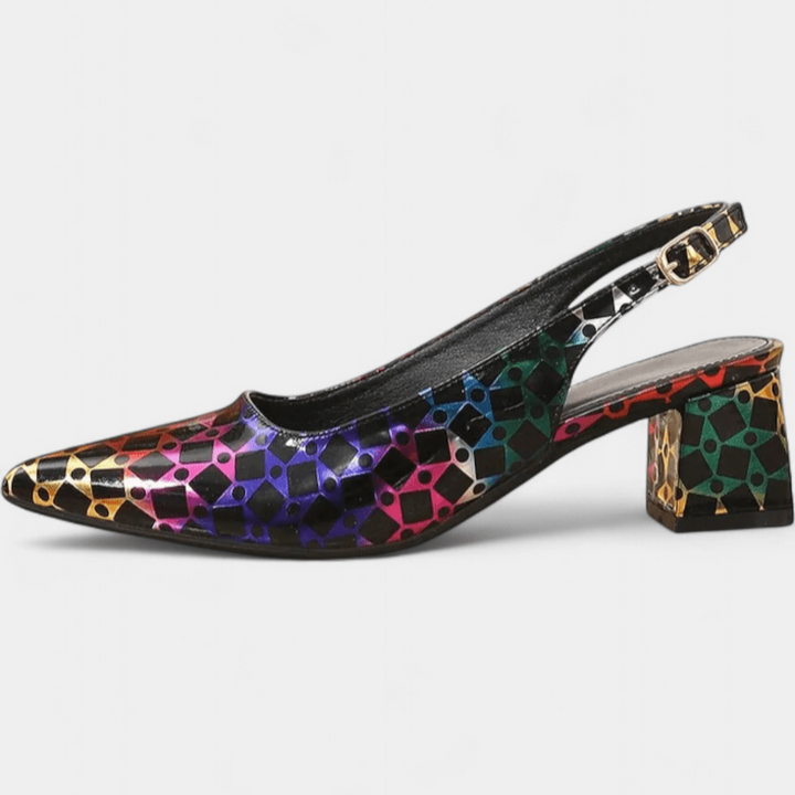 Agnes | Geometric High Heels