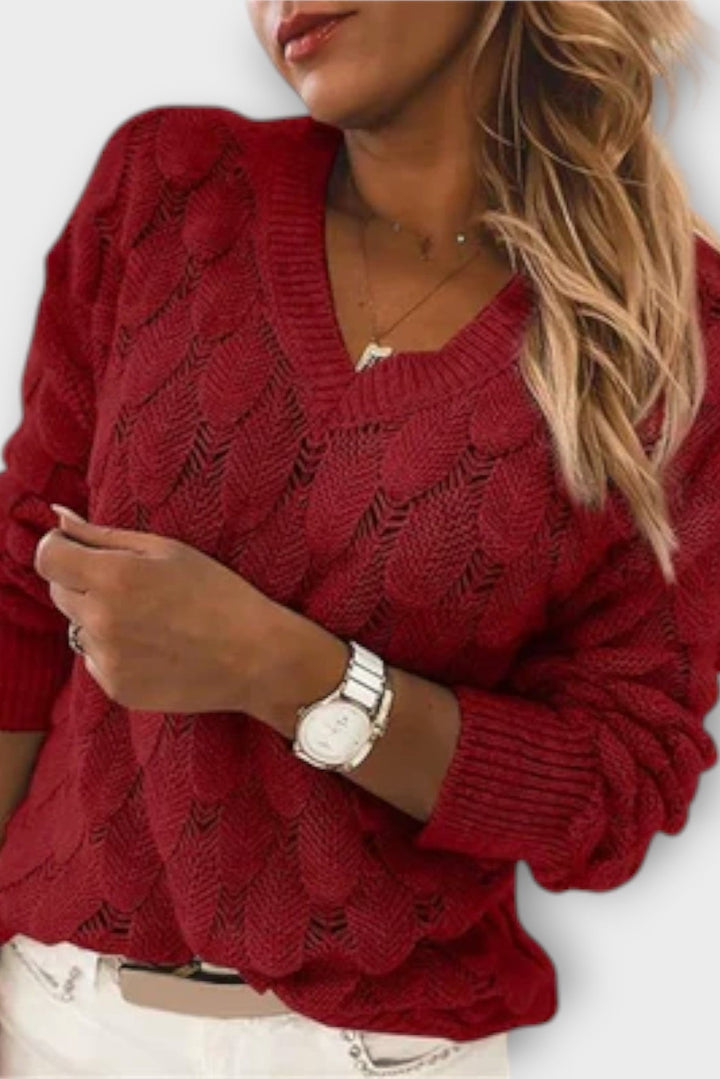 Agnes | V-hals strik