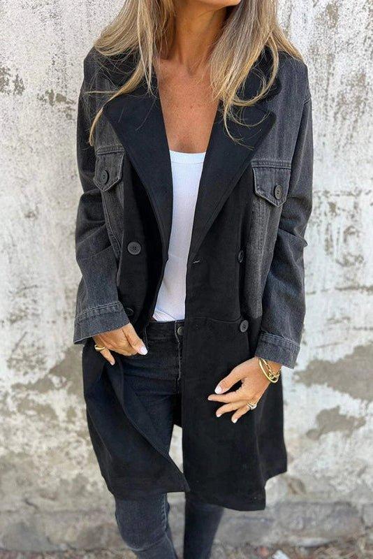 Alberte | To-tone Denim Jacket