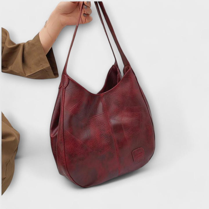 Alberte | Klassisk Vintage Lædertaske