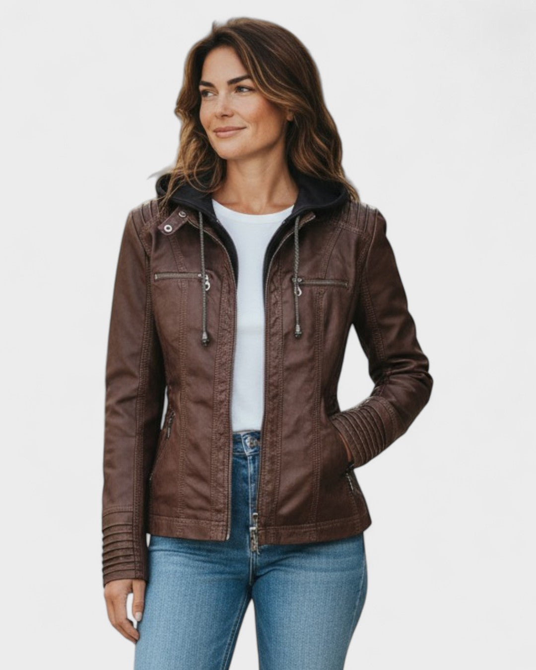 Alberte™ | Leather Jacket