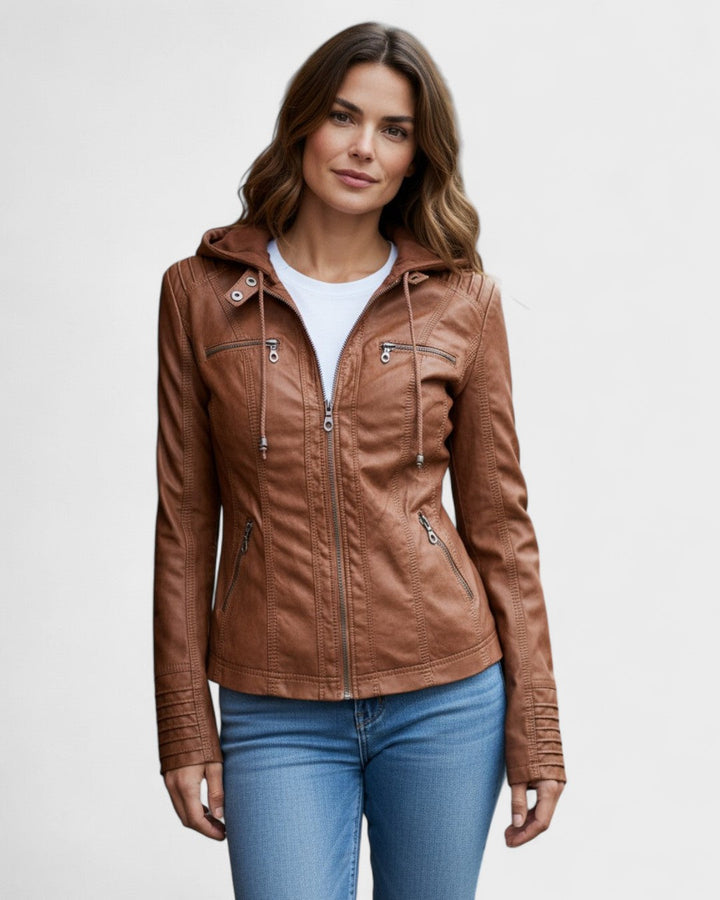 Alberte™ | Leather Jacket