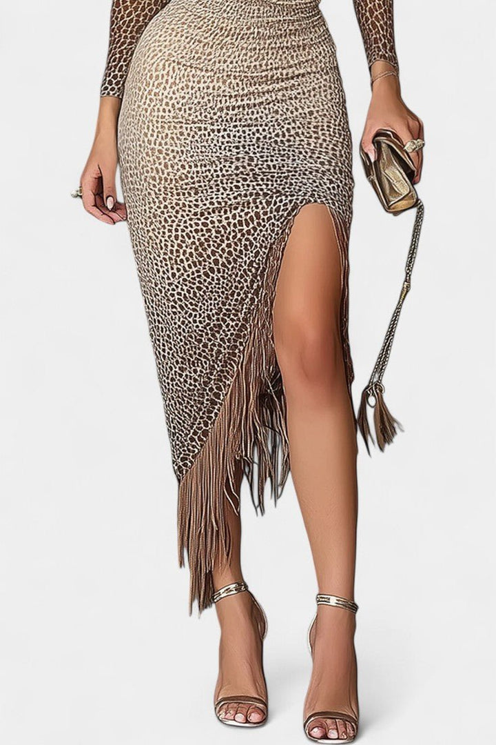 Albertha | Leopard Print Bodysuit