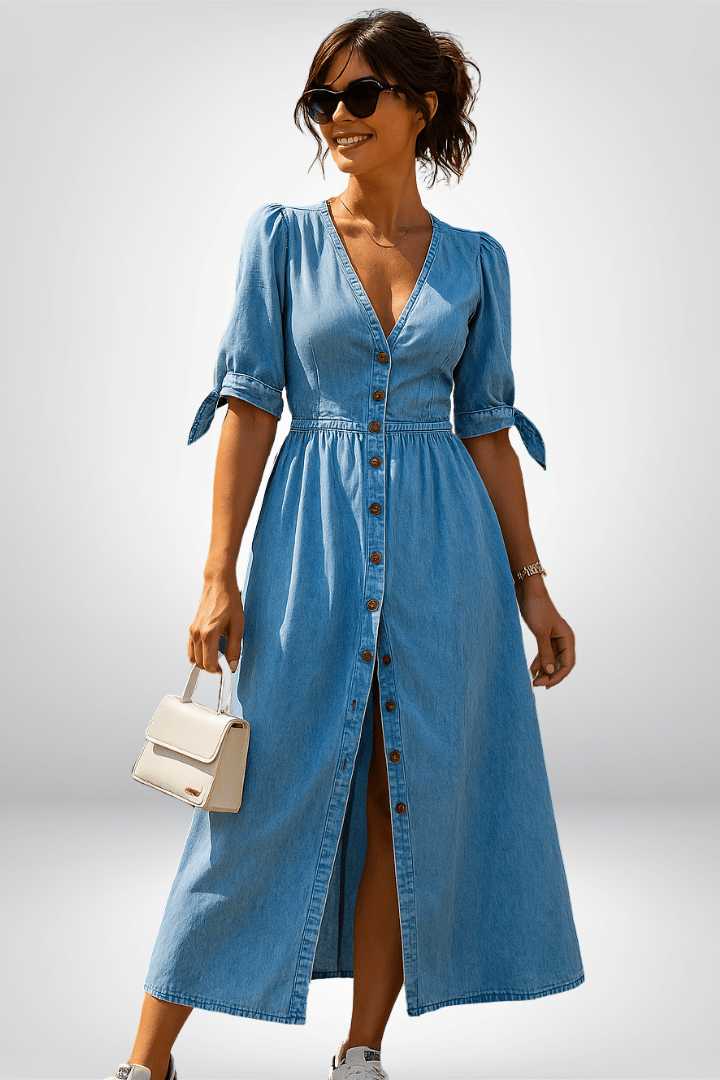Alma | Denim Dress