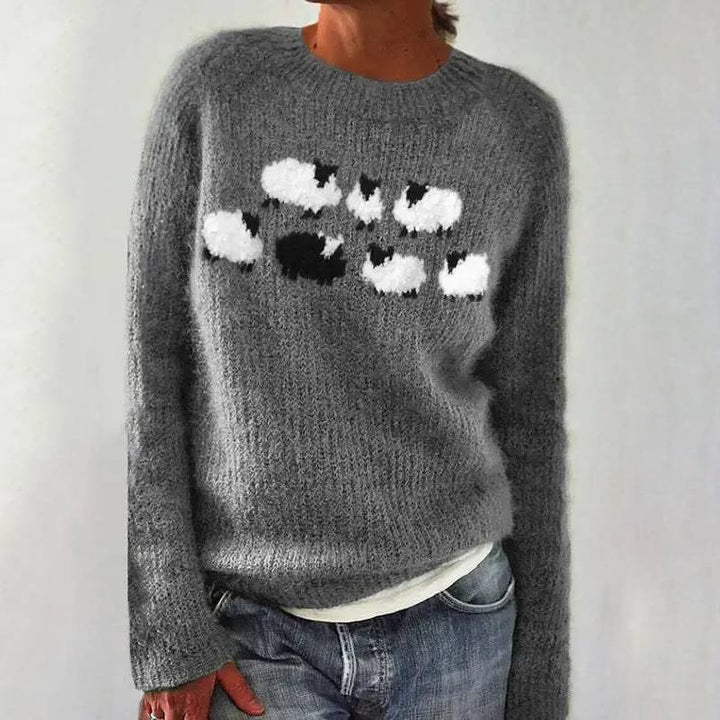 Amanda | Retro Island Knit Sweater