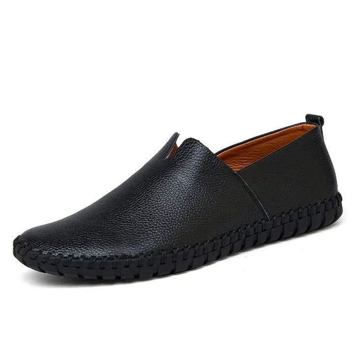 Åndbare Læder Slip-Ons