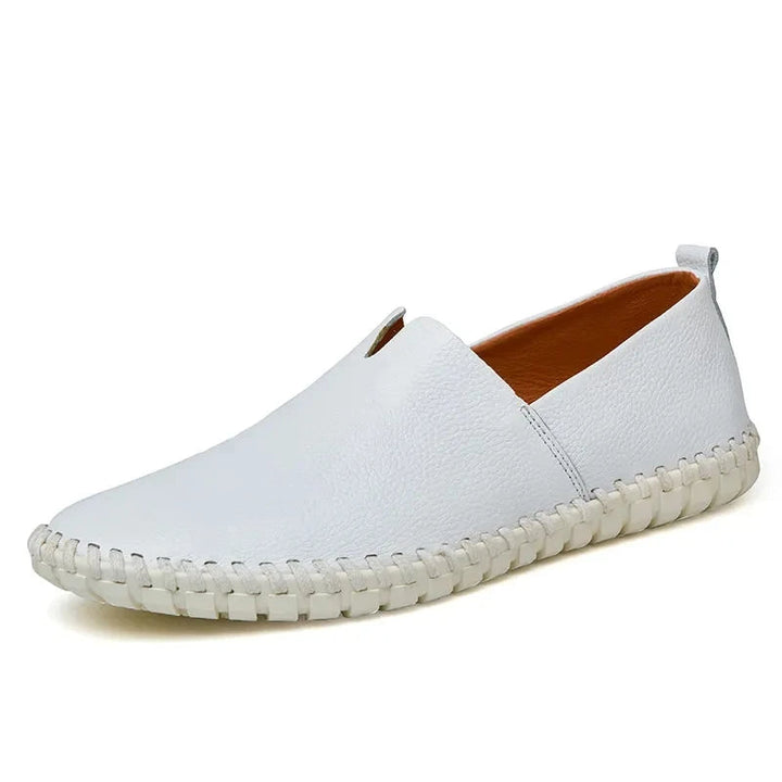 Åndbare Læder Slip-Ons