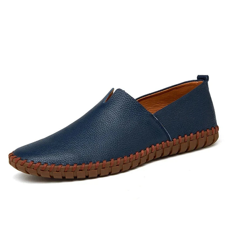 Åndbare Læder Slip-Ons