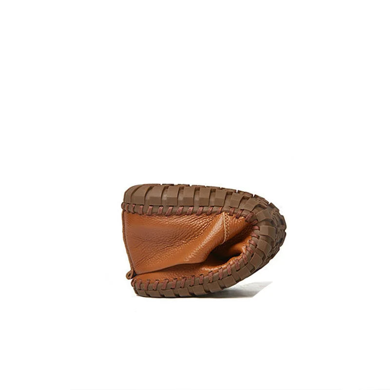 Åndbare Læder Slip-Ons