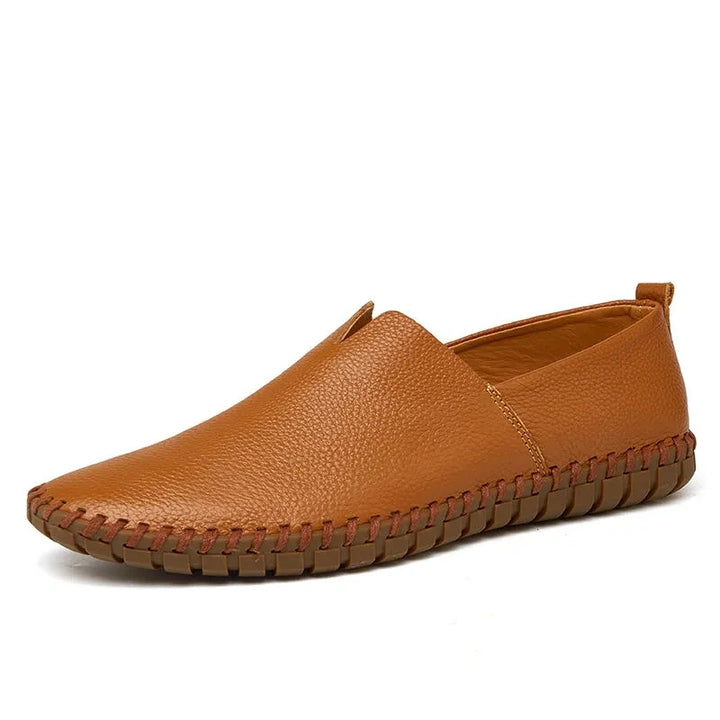 Åndbare Læder Slip-Ons