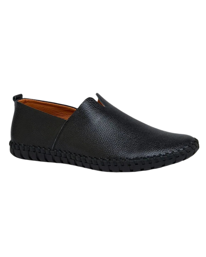 Åndbare Læder Slip-Ons