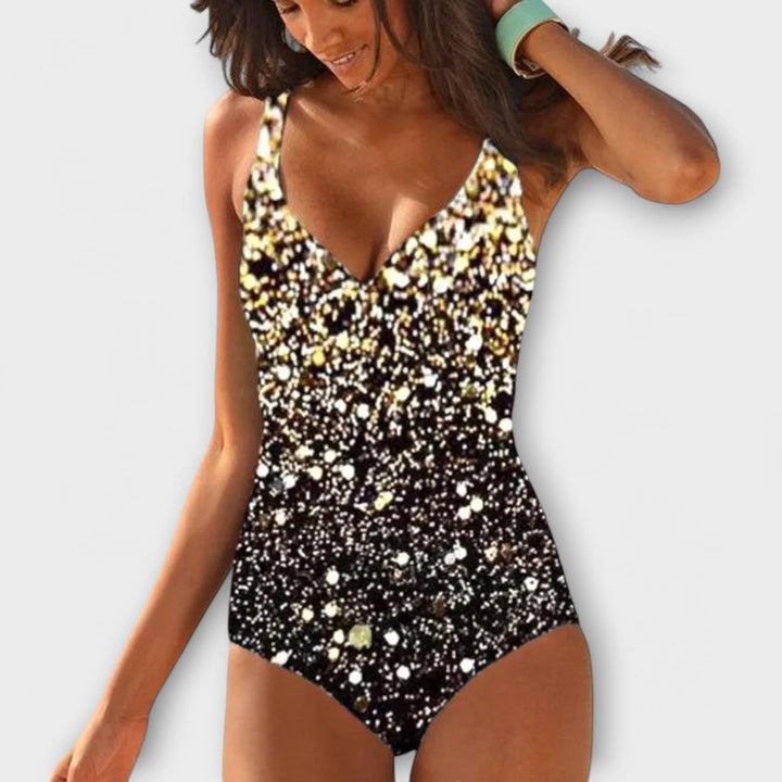 Anna | Tri-Color Swimsuit