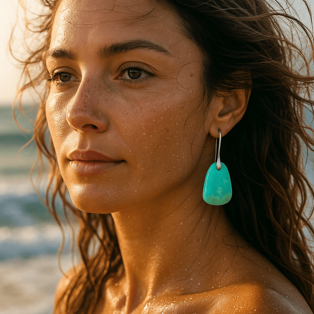 Augusta | Amazonite Earrings