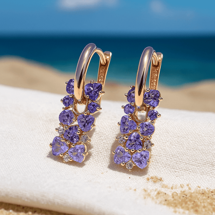 Augusta | Lilac Earrings