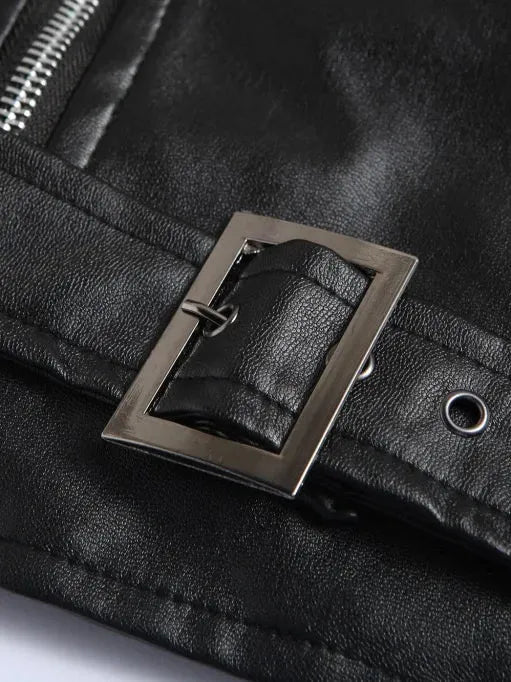 Austin | Klassisk Biker Læderjakke