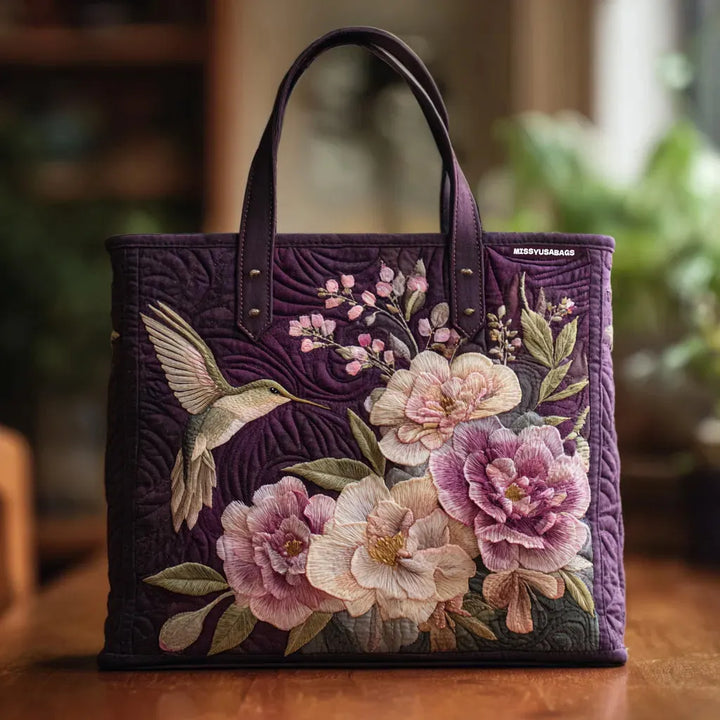 Håndtaske Taske - Kolibri & Orchid