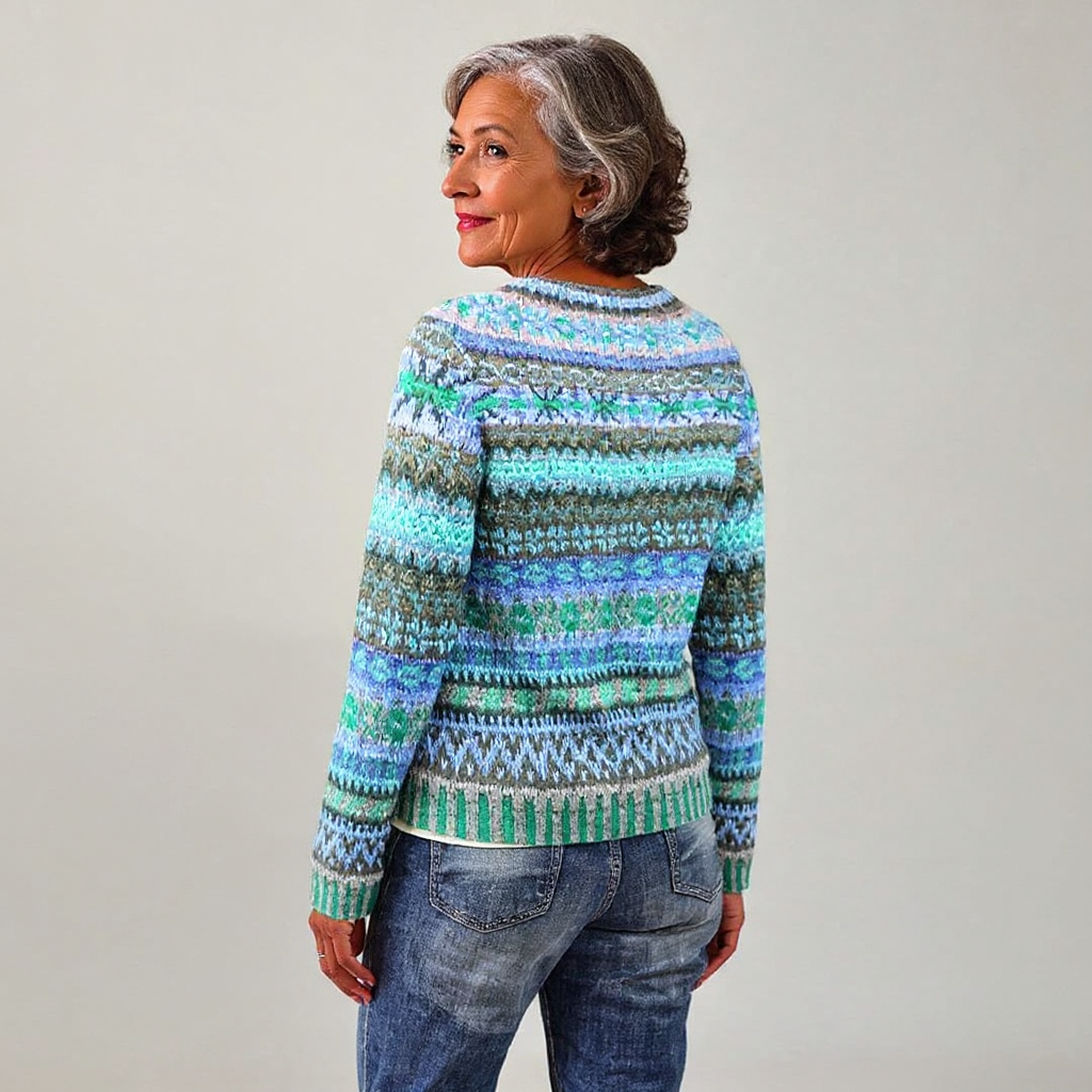 Bethany | Retro Island Sweater
