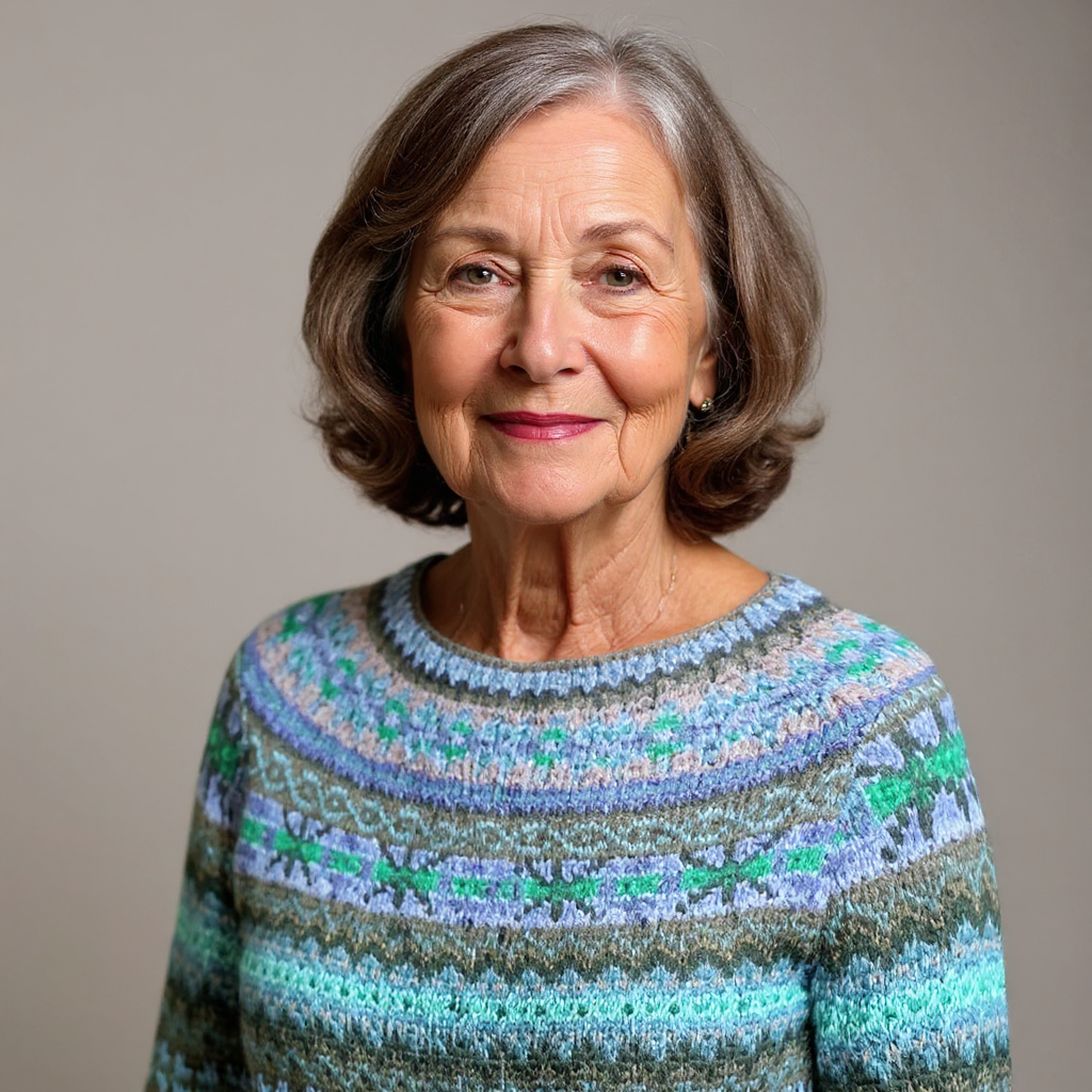 Bethany | Retro Island Sweater