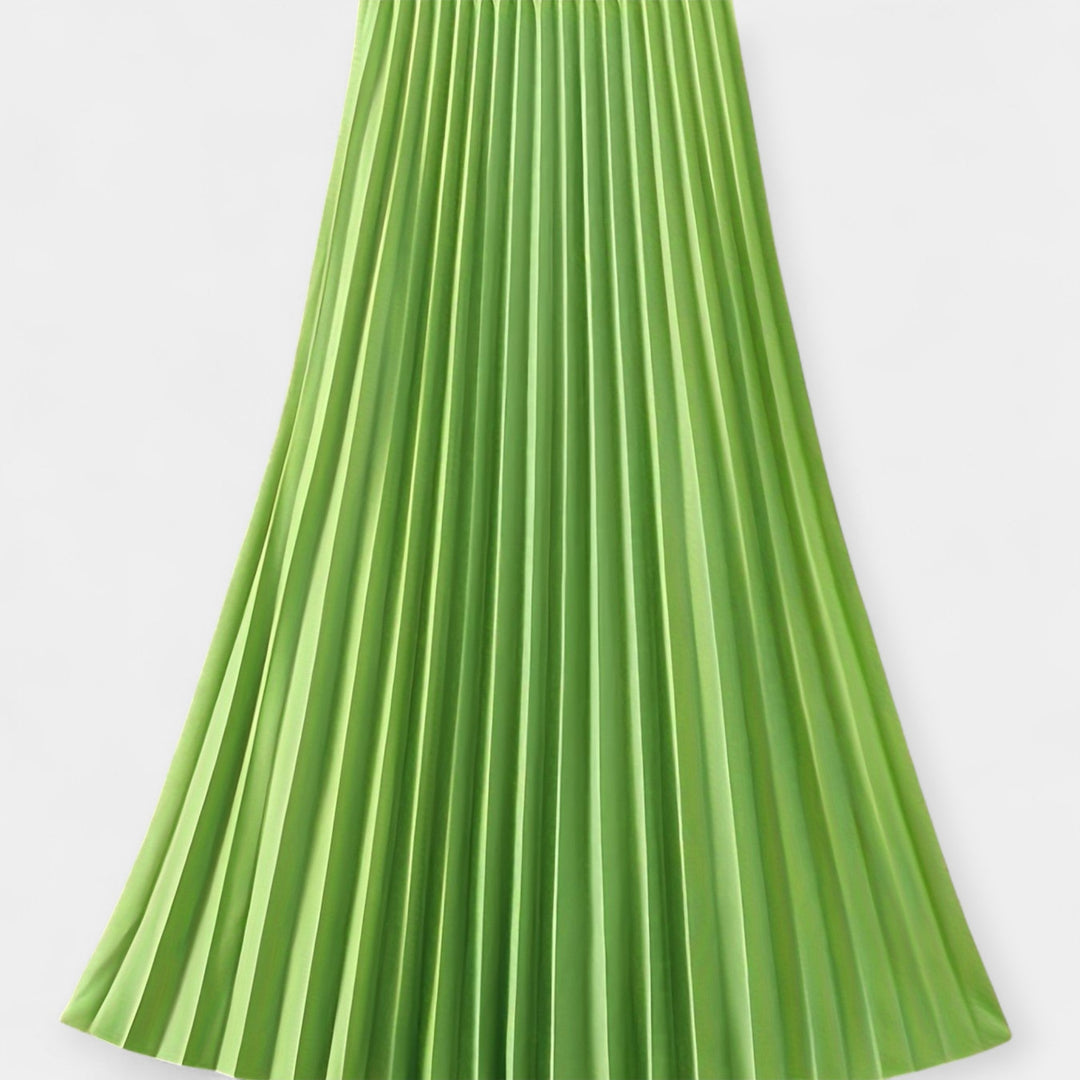 Bodil | Fitted Pleated Skirt