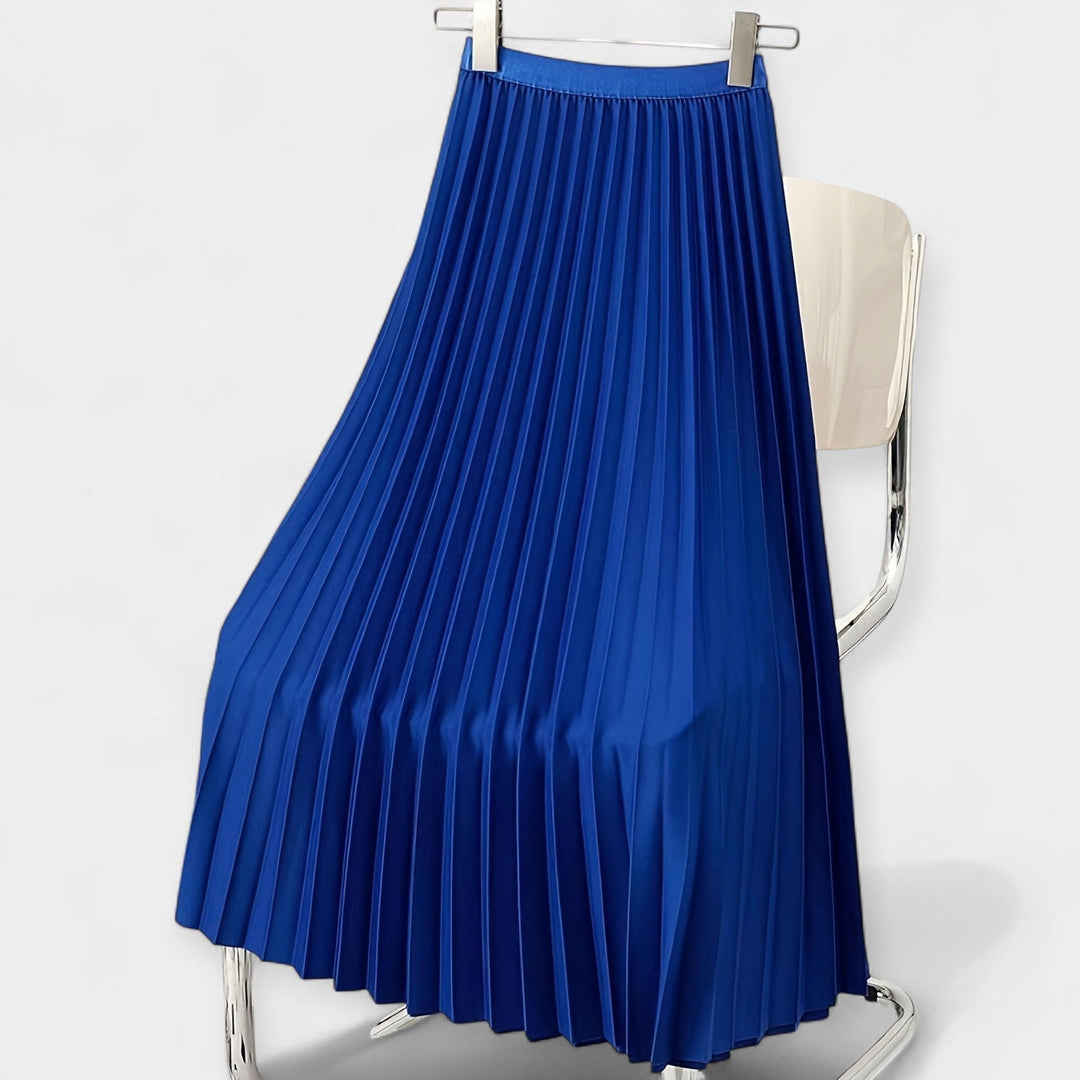 Bodil | Fitted Pleated Skirt