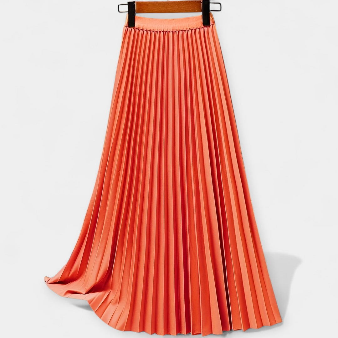 Bodil | Fitted Pleated Skirt