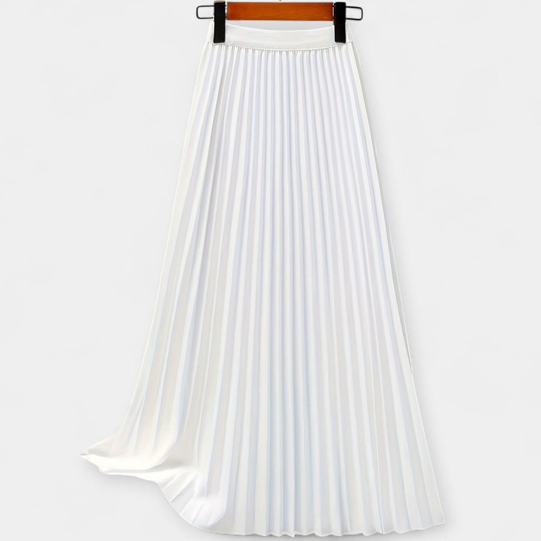 Bodil | Fitted Pleated Skirt