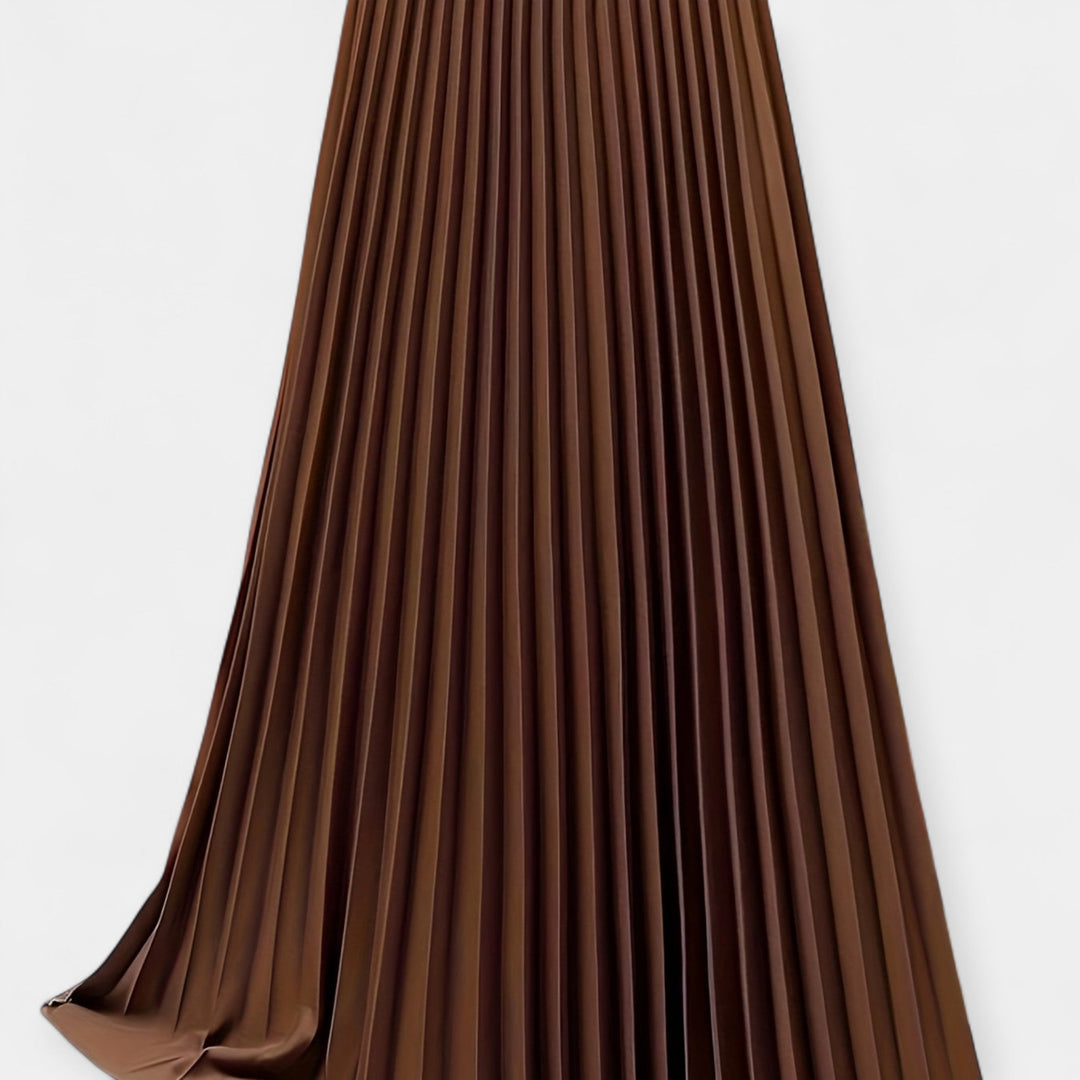 Bodil | Fitted Pleated Skirt