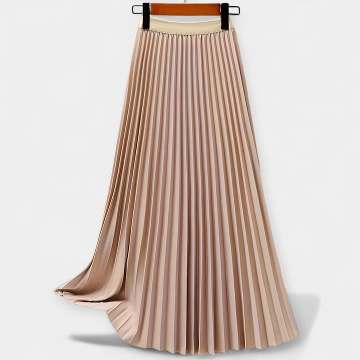 Bodil | Fitted Pleated Skirt