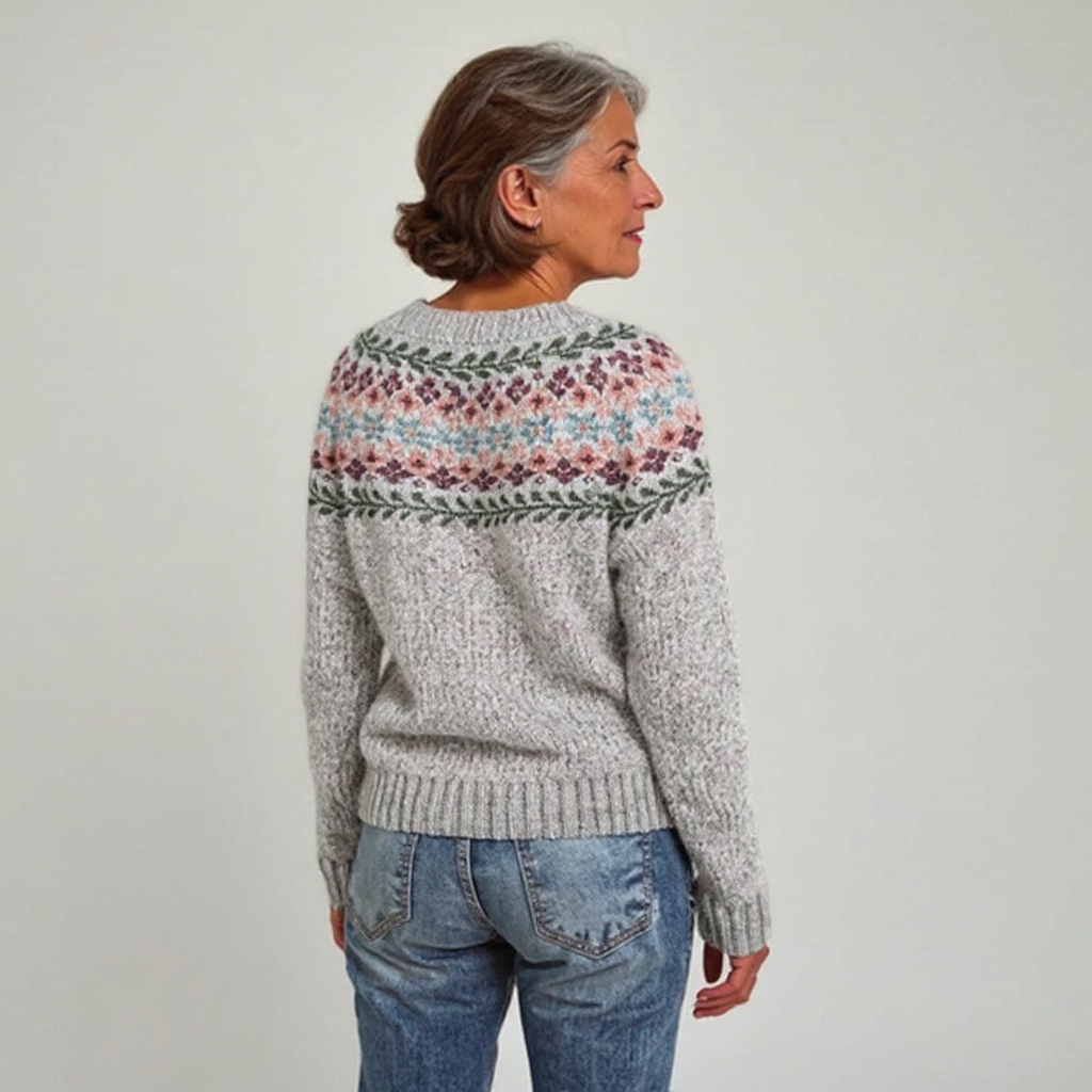 Bridget | Retro Island Knit Sweater