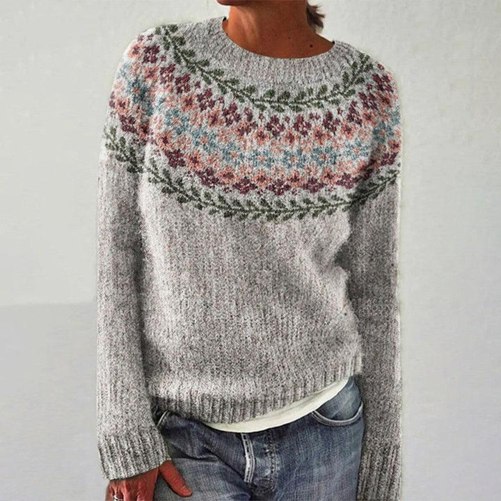 Bridget | Retro Island Knit Sweater