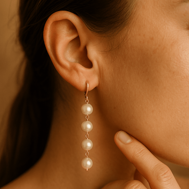 Camilla | Stjernevedhæng med Perle