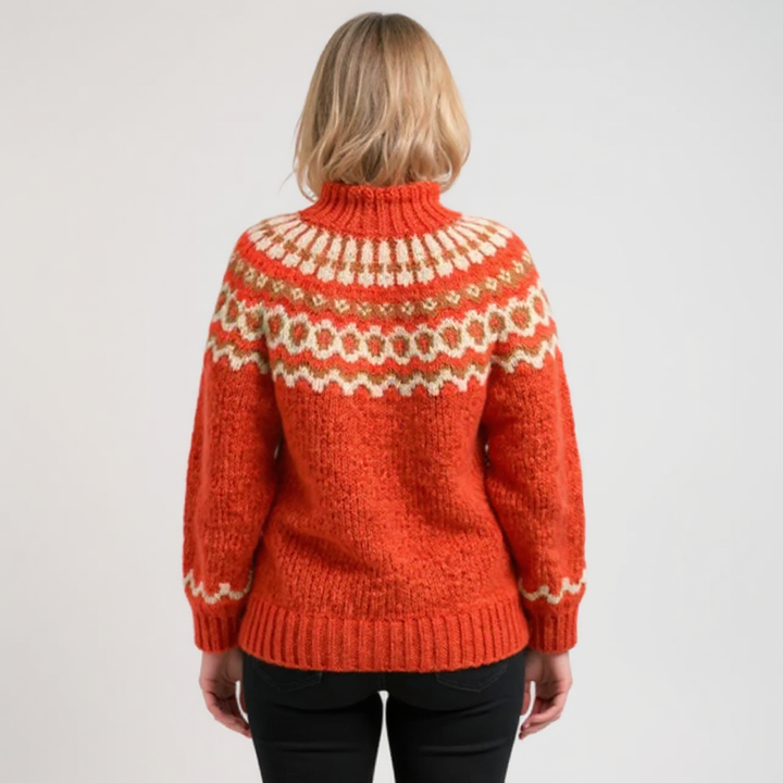Carla | Retro Island Knit Sweater
