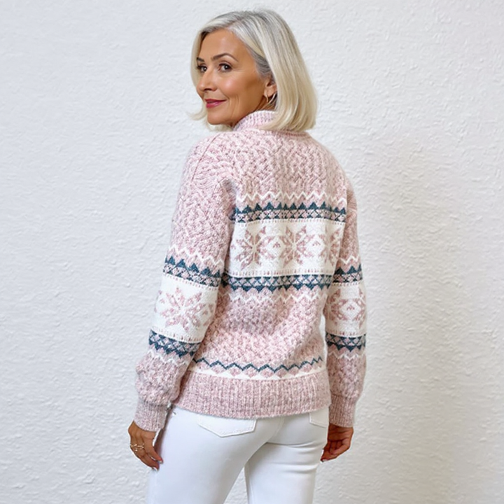 Caroline | Retro Island Sweater