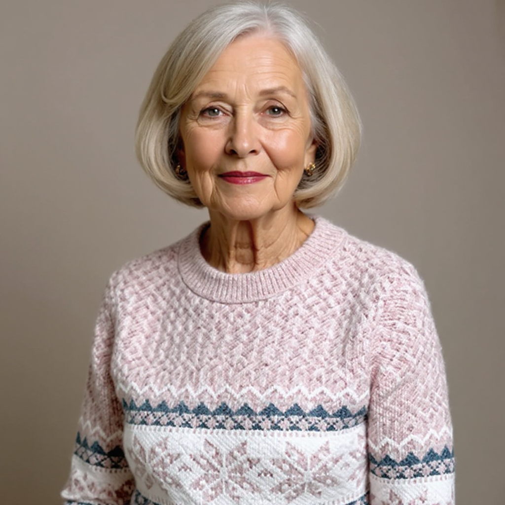 Caroline | Retro Island Sweater