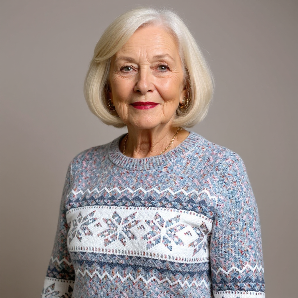 Caroline | Retro Island Sweater