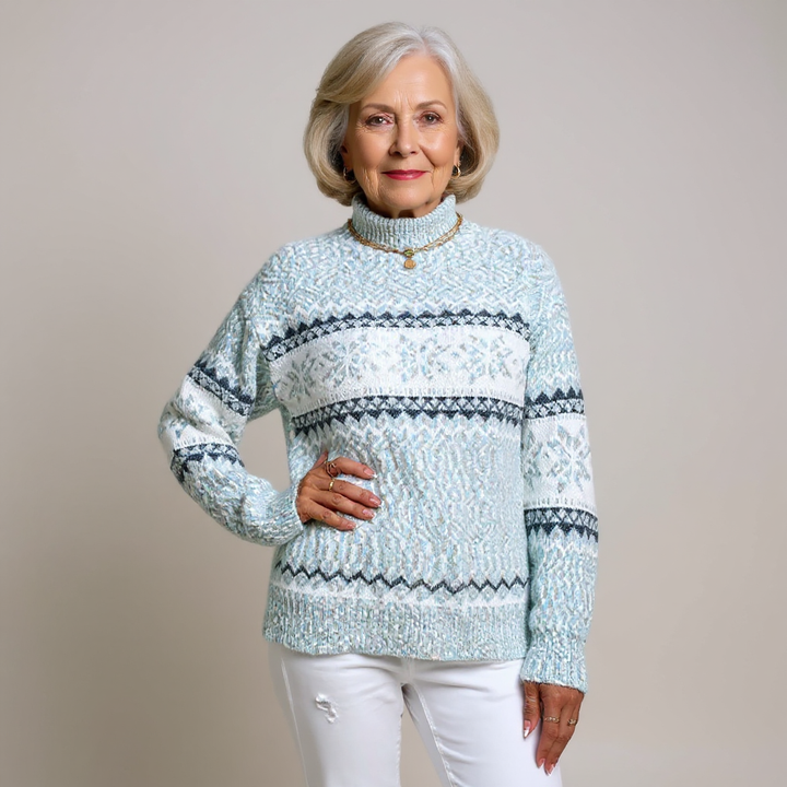 Caroline | Retro Island Sweater