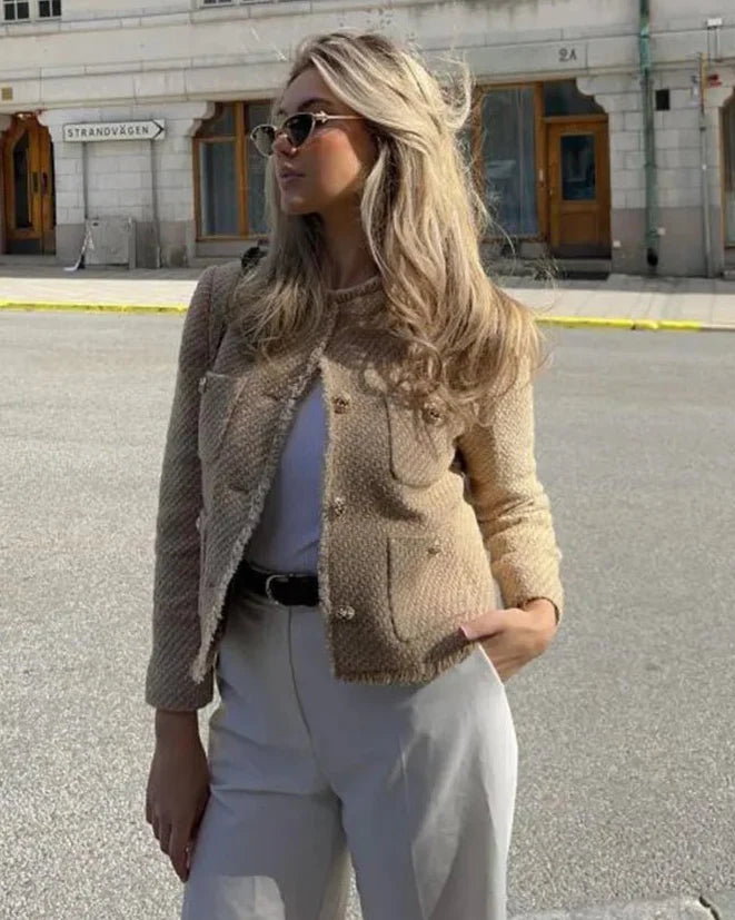 Cecilie | Beige Coat